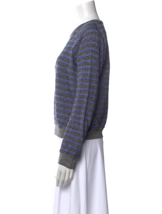 Alexander Wang Striped Crew Neck Sweater
