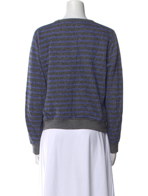 Alexander Wang Striped Crew Neck Sweater