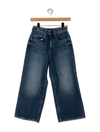 Alexander Wang High-Rise Wide Leg Jeans