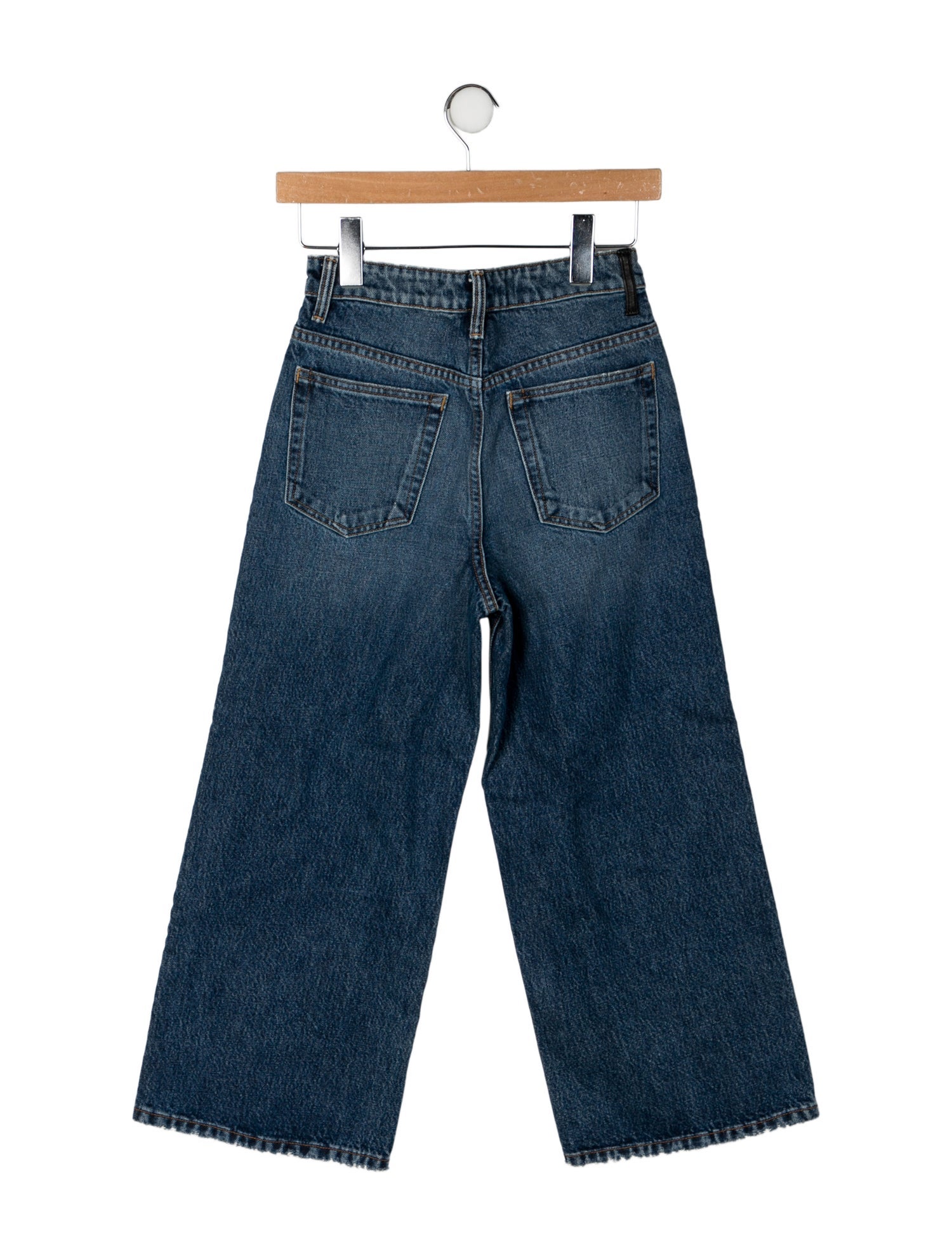 Alexander Wang High-Rise Wide Leg Jeans