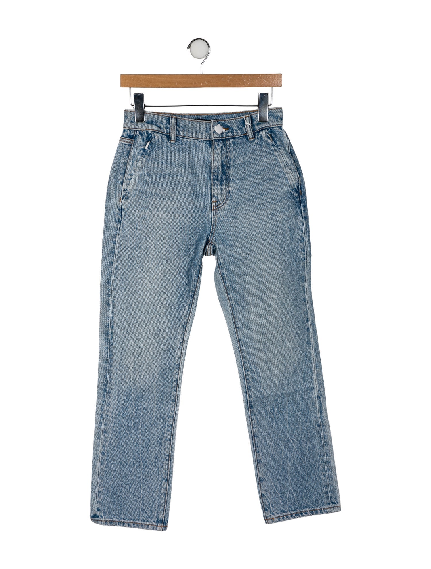 Alexander Wang Mid-Rise Straight Leg Jeans w/ Tags