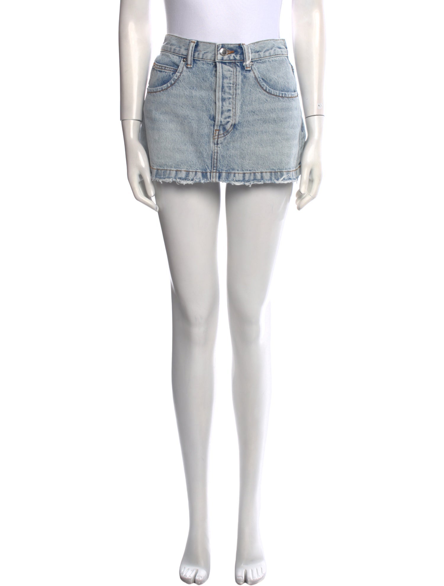 Alexander Wang Distressed Accents Mini Skirt w/ Tags