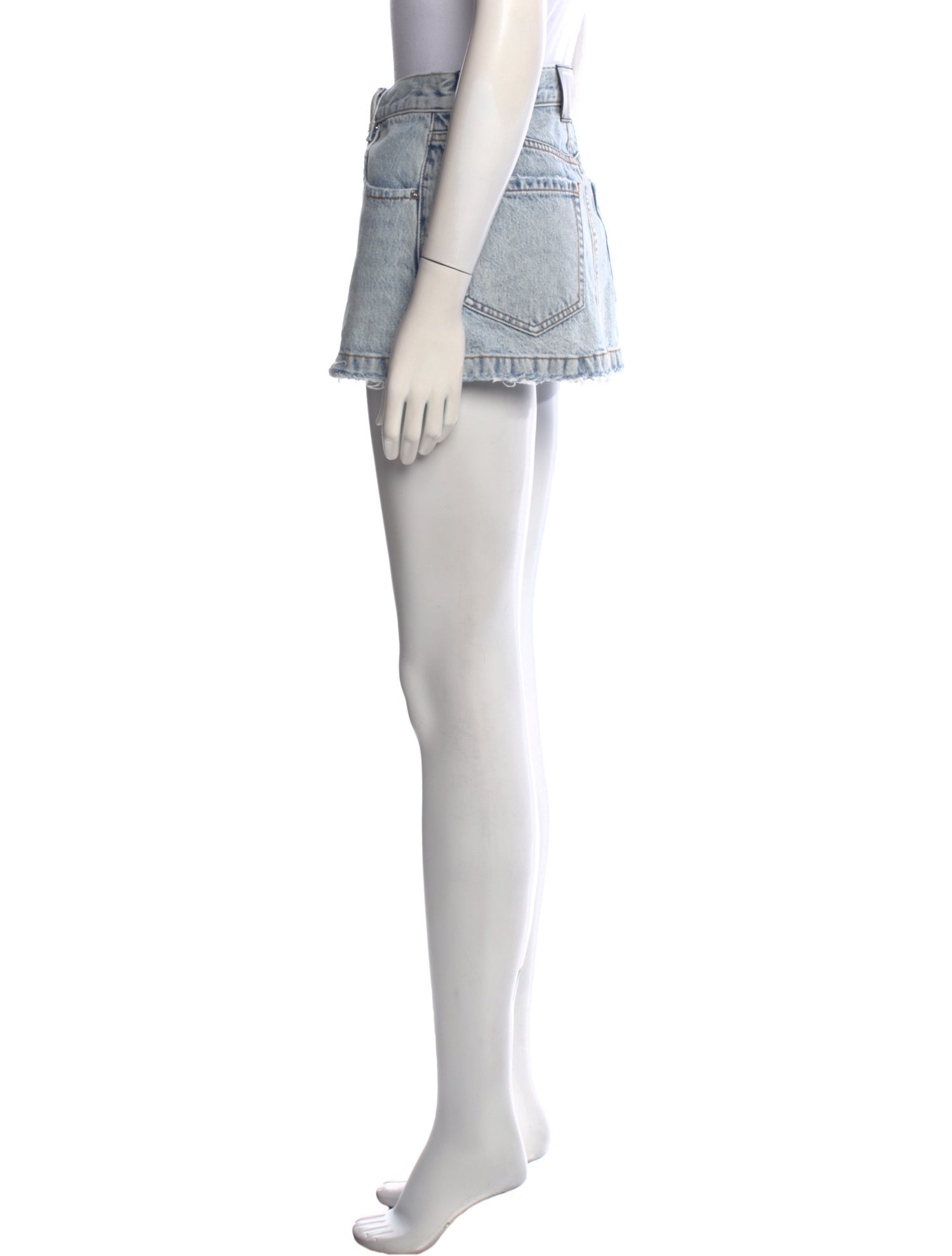 Alexander Wang Distressed Accents Mini Skirt w/ Tags