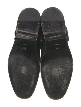 Alexander Wang Suede Combat Boots