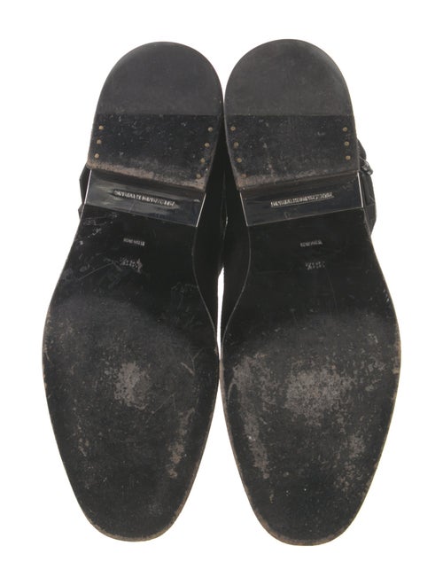 Alexander Wang Suede Combat Boots