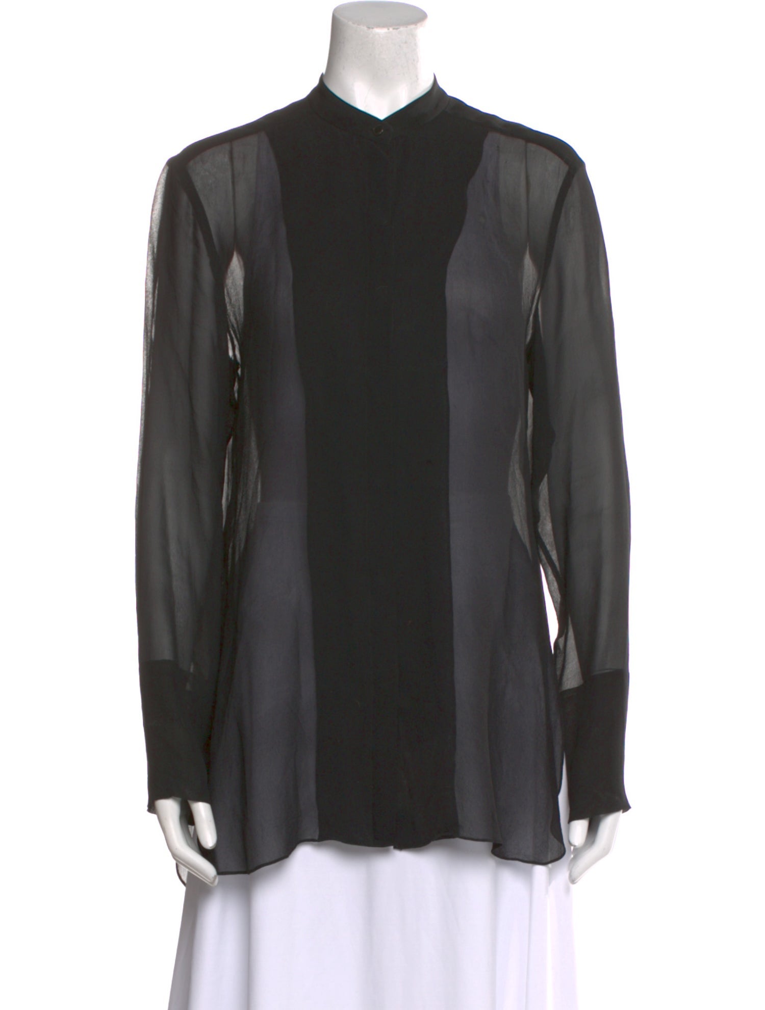 Alexander Wang Crew Neck Long Sleeve Tunic