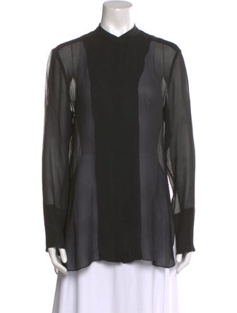 Alexander Wang Crew Neck Long Sleeve Tunic