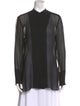 Alexander Wang Crew Neck Long Sleeve Tunic