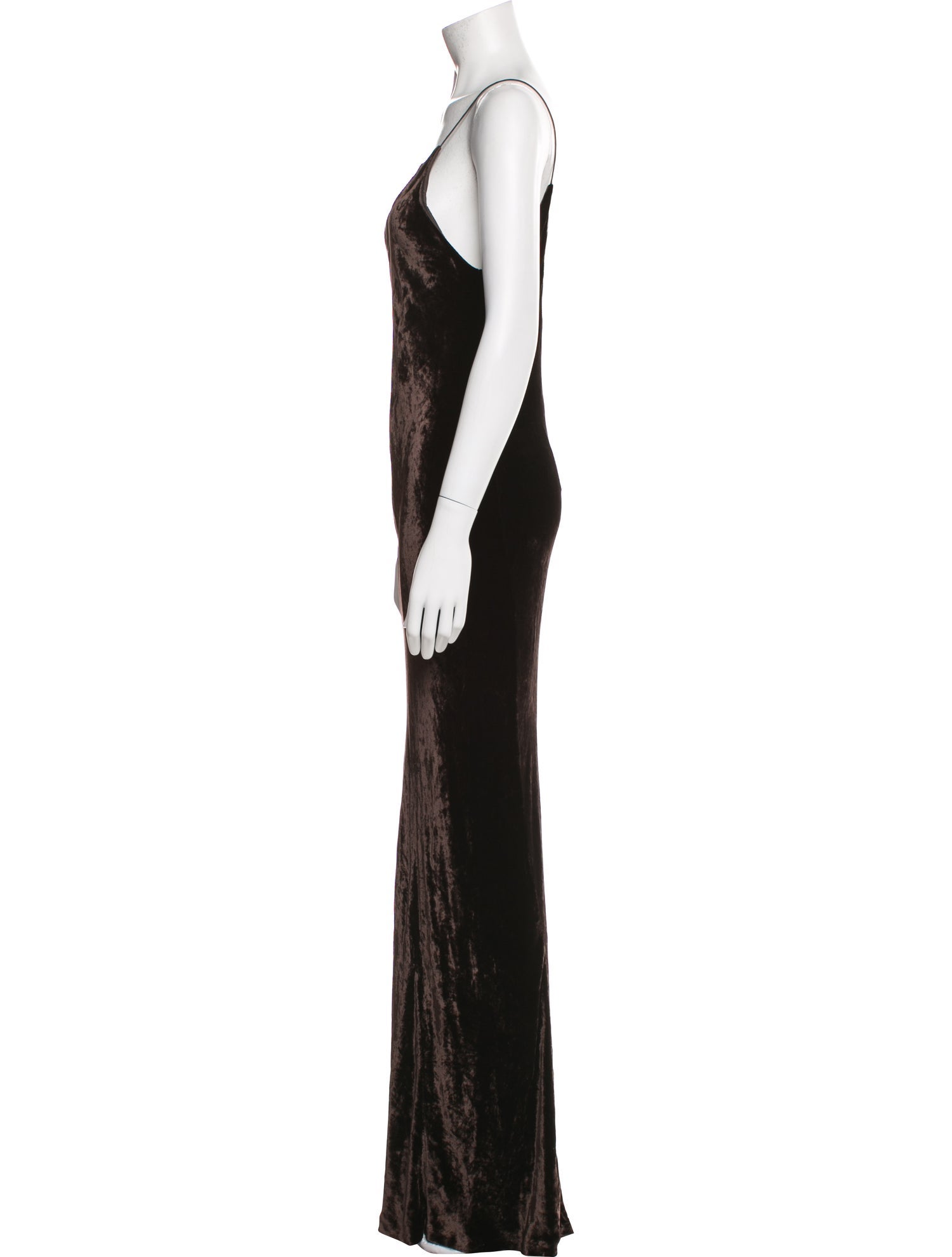 Alexander Wang V-Neck Long Dress