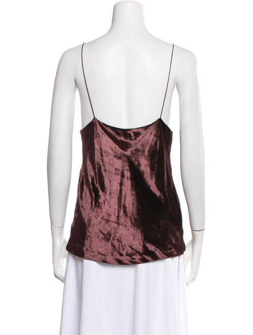 Alexander Wang Printed Scoop Neck Top