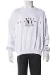 Alexander Wang Graphic Print Crew Neck Pullover