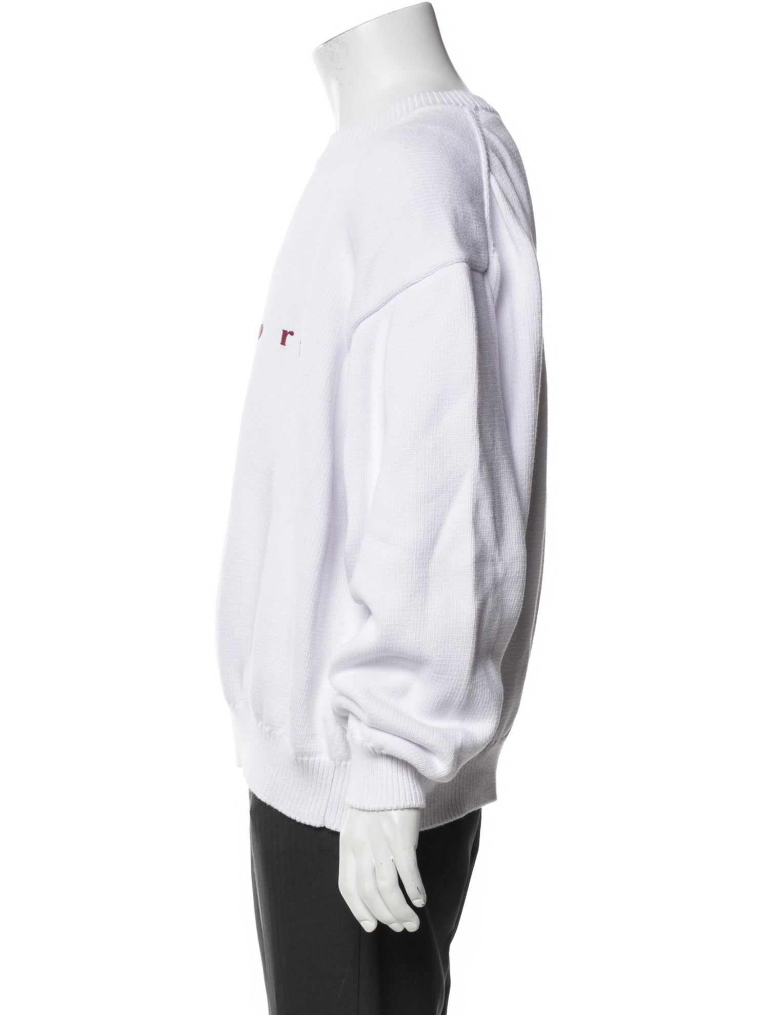 Alexander Wang Graphic Print Crew Neck Pullover