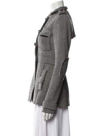 Alexander Wang Wool Striped Coat