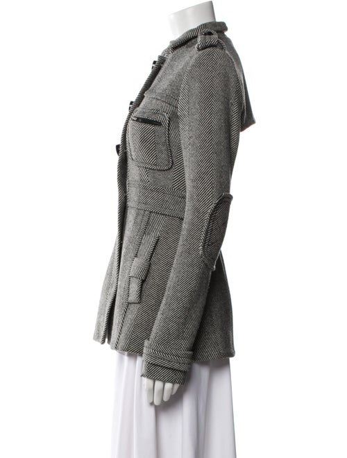 Alexander Wang Wool Striped Coat