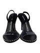 Alexander Wang Leather Printed Slingback Sandals