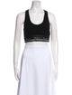 Alexander Wang Scoop Neck Sleeveless Crop Top