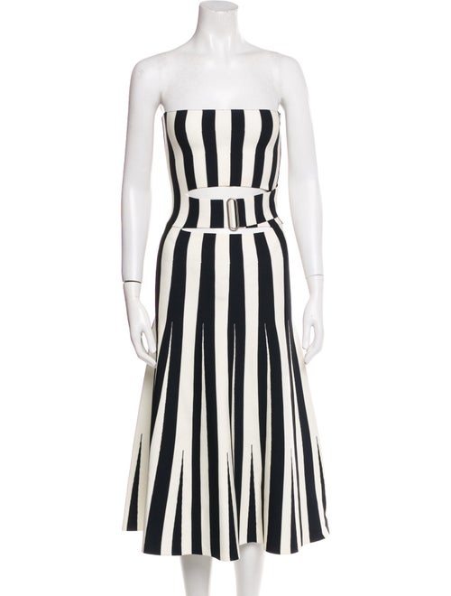 Alexander Wang Striped Knee-Length Dress