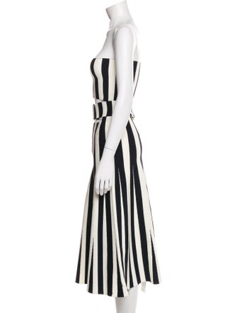 Alexander Wang Striped Knee-Length Dress