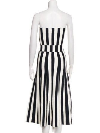 Alexander Wang Striped Knee-Length Dress
