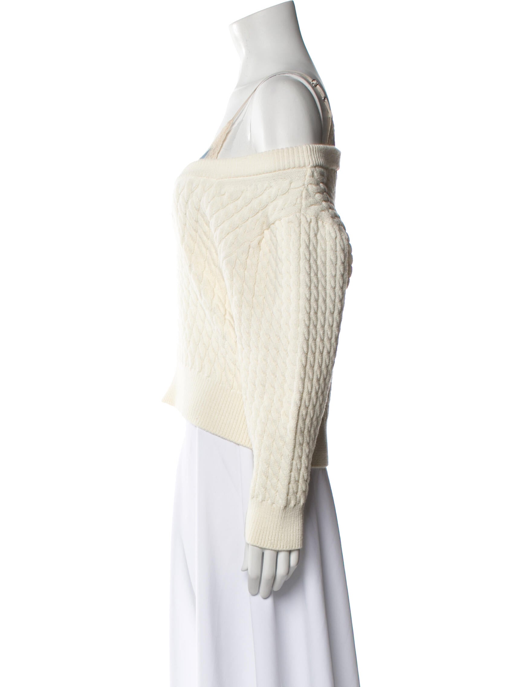 Alexander Wang Off-The-Shoulder Sweater