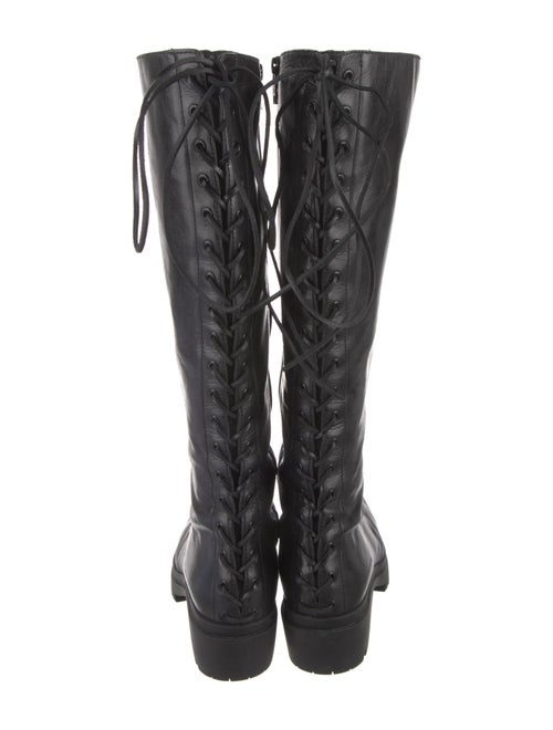 Alexander Wang Leather Lace-Up Boots