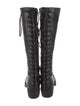 Alexander Wang Leather Lace-Up Boots
