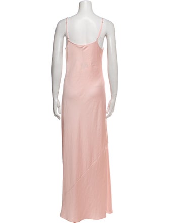 Alexander Wang Square Neckline Long Dress