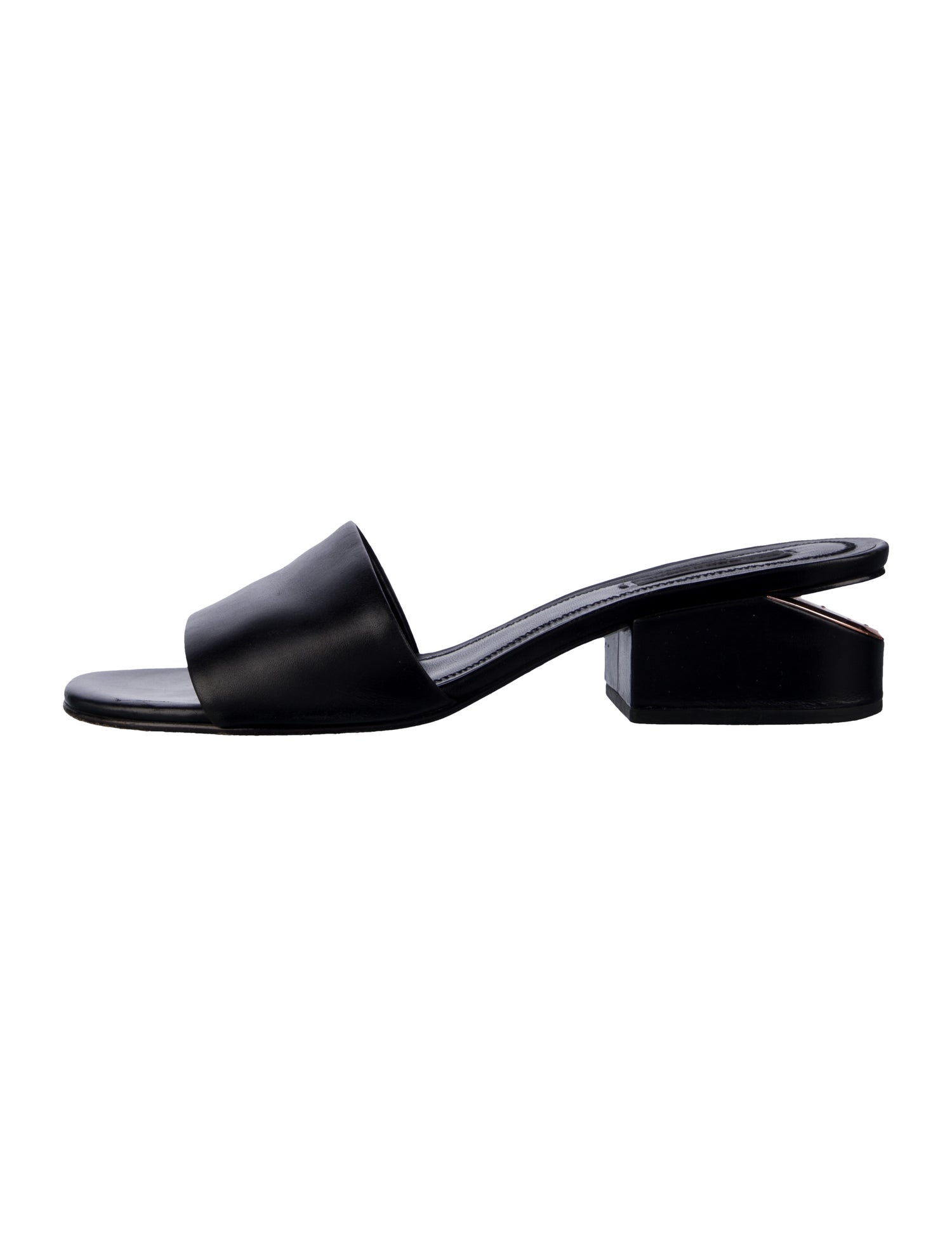 Alexander Wang Leather Slides