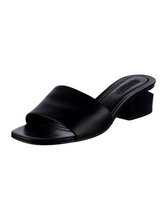 Alexander Wang Leather Slides