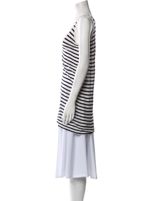 Alexander Wang Striped Scoop Neck Tunic