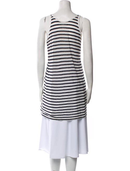 Alexander Wang Striped Scoop Neck Tunic