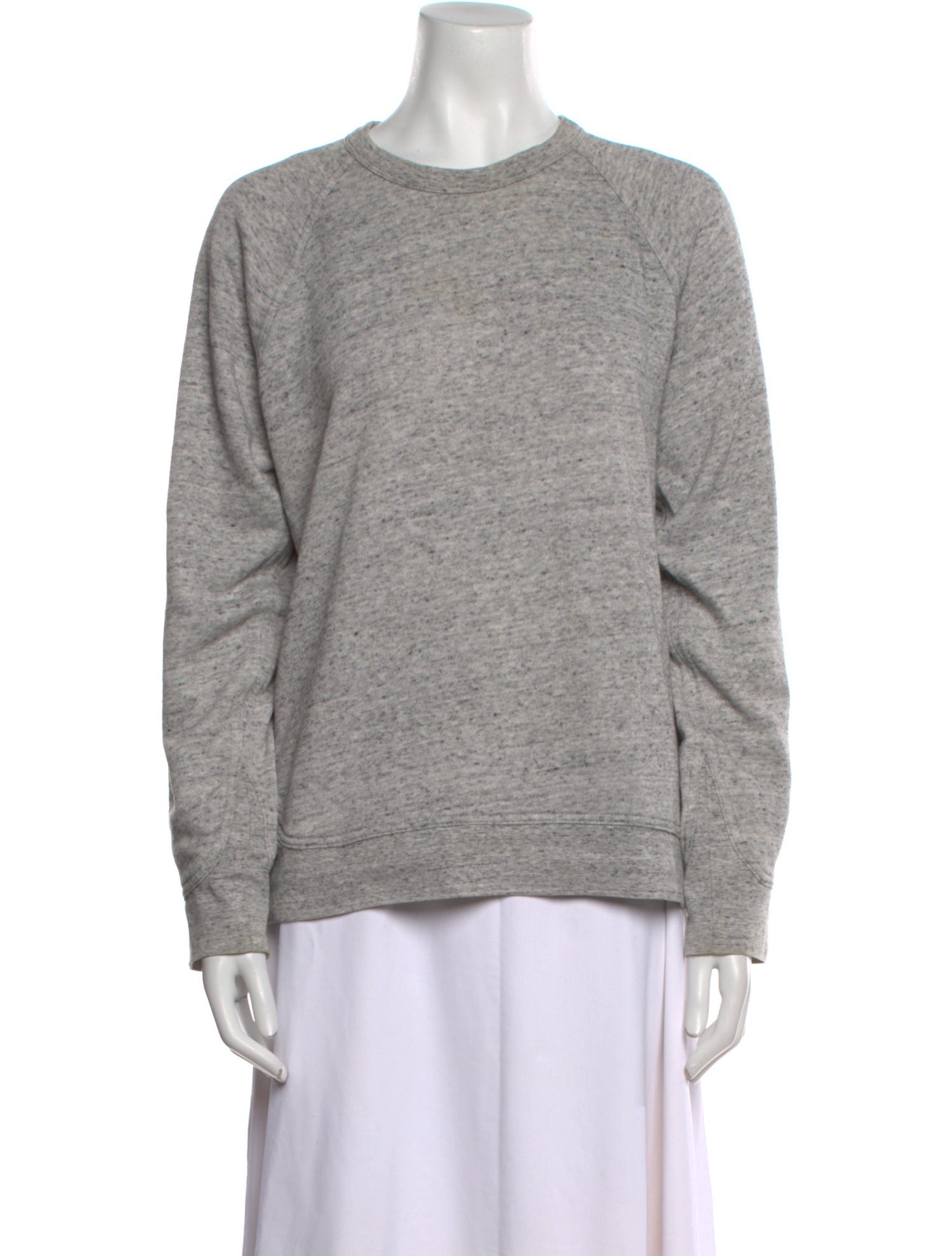 Alexander Wang Crew Neck Long Sleeve Sweatshirt