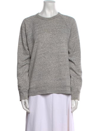 Alexander Wang Crew Neck Long Sleeve Sweatshirt