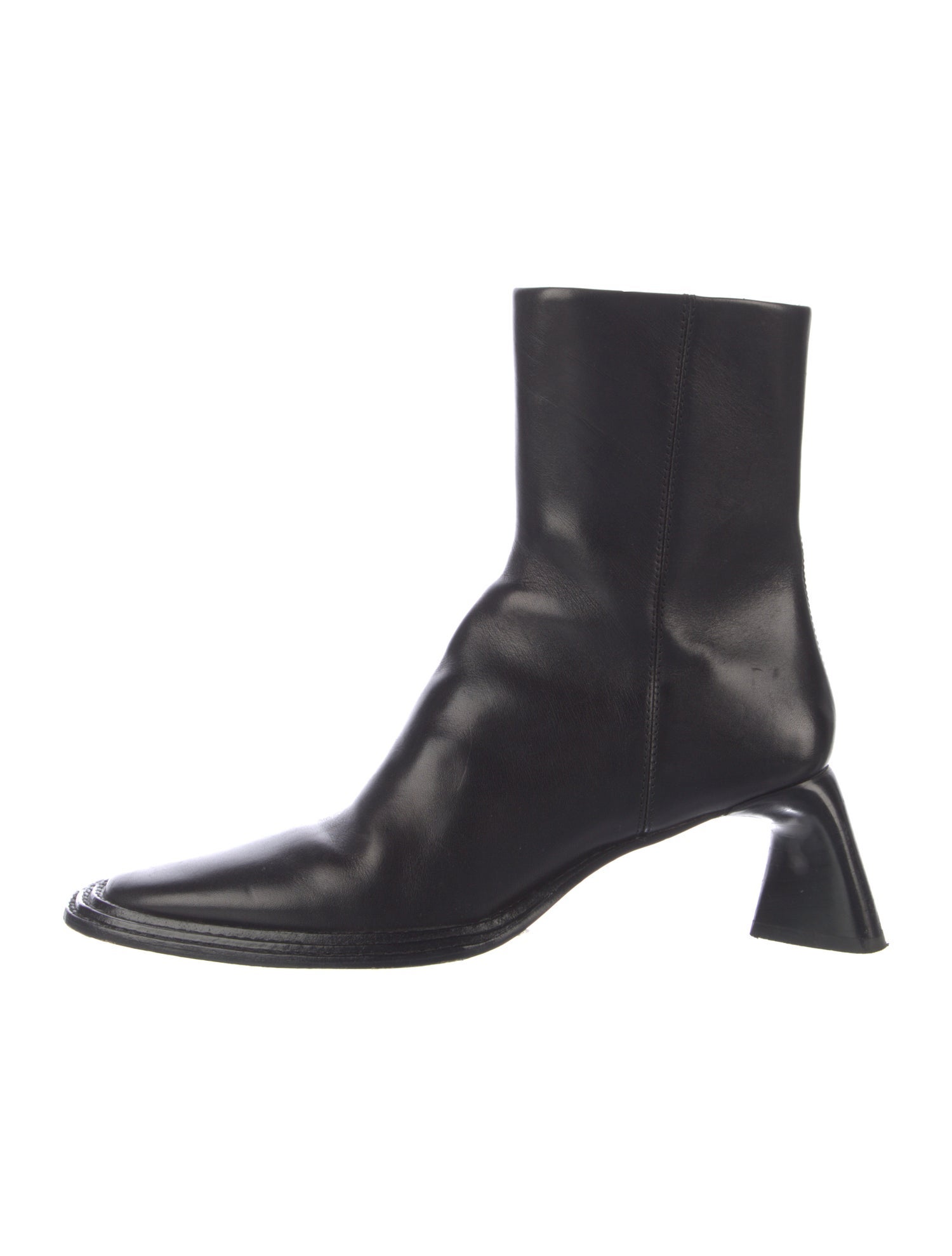 Alexander Wang Leather Sock Boots