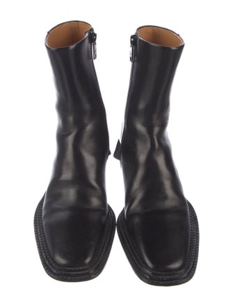 Alexander Wang Leather Sock Boots