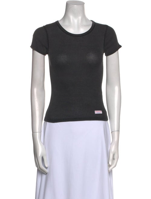 Alexander Wang Crew Neck Short Sleeve T-Shirt