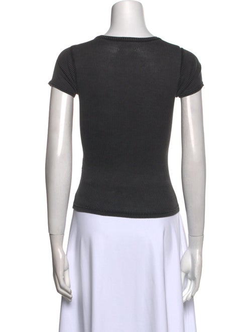 Alexander Wang Crew Neck Short Sleeve T-Shirt