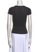 Alexander Wang Crew Neck Short Sleeve T-Shirt