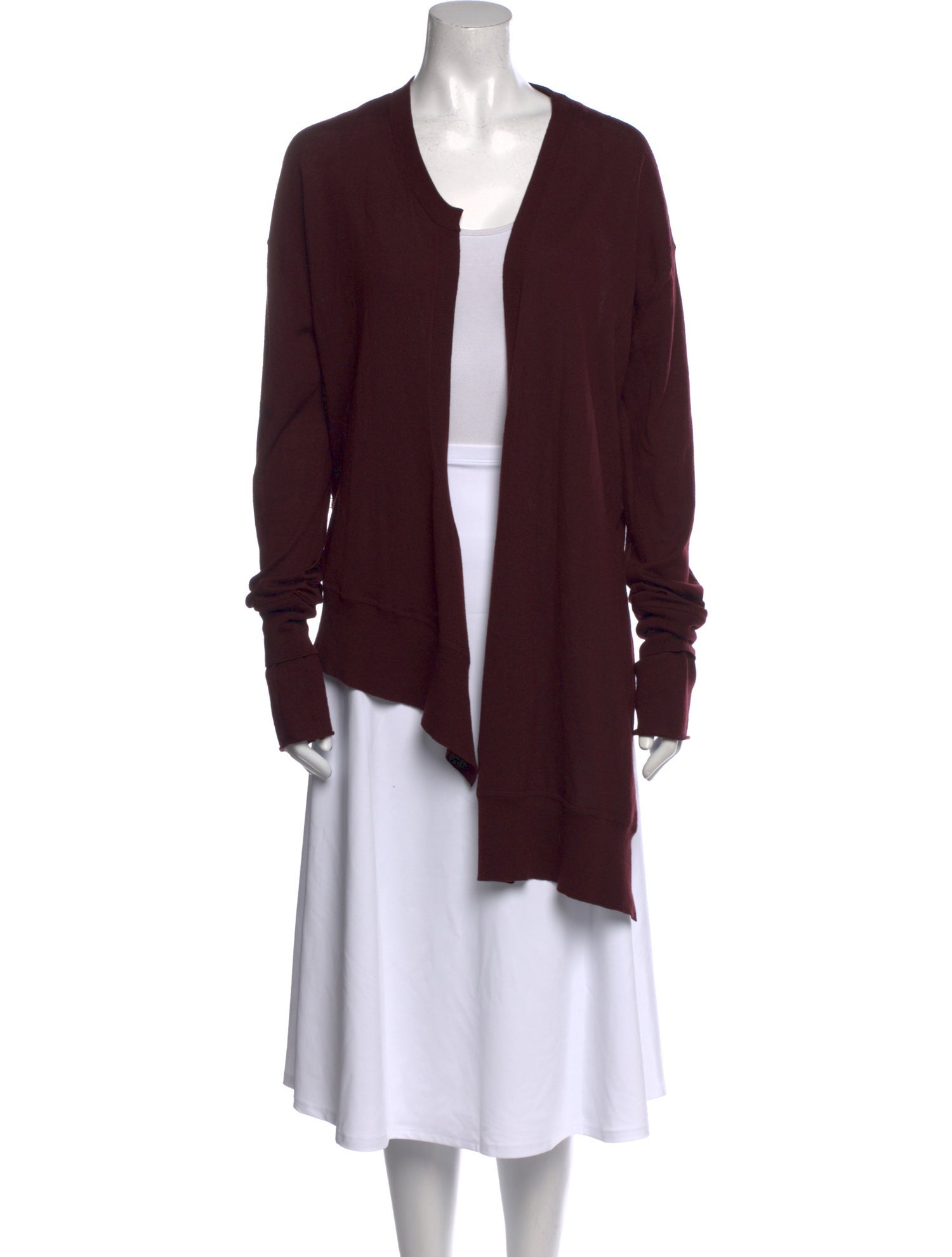 Alexander Wang Wool Open Front Sweater