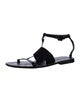 Alexander Wang Leather T-Strap Sandals
