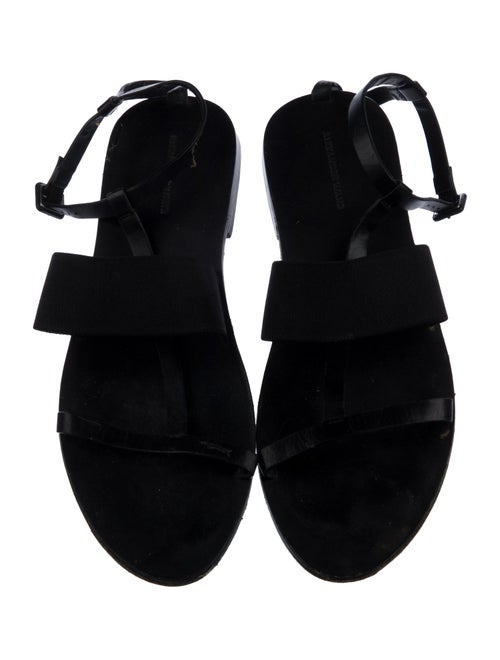 Alexander Wang Leather T-Strap Sandals