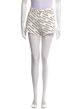 Alexander Wang Printed Mini Shorts