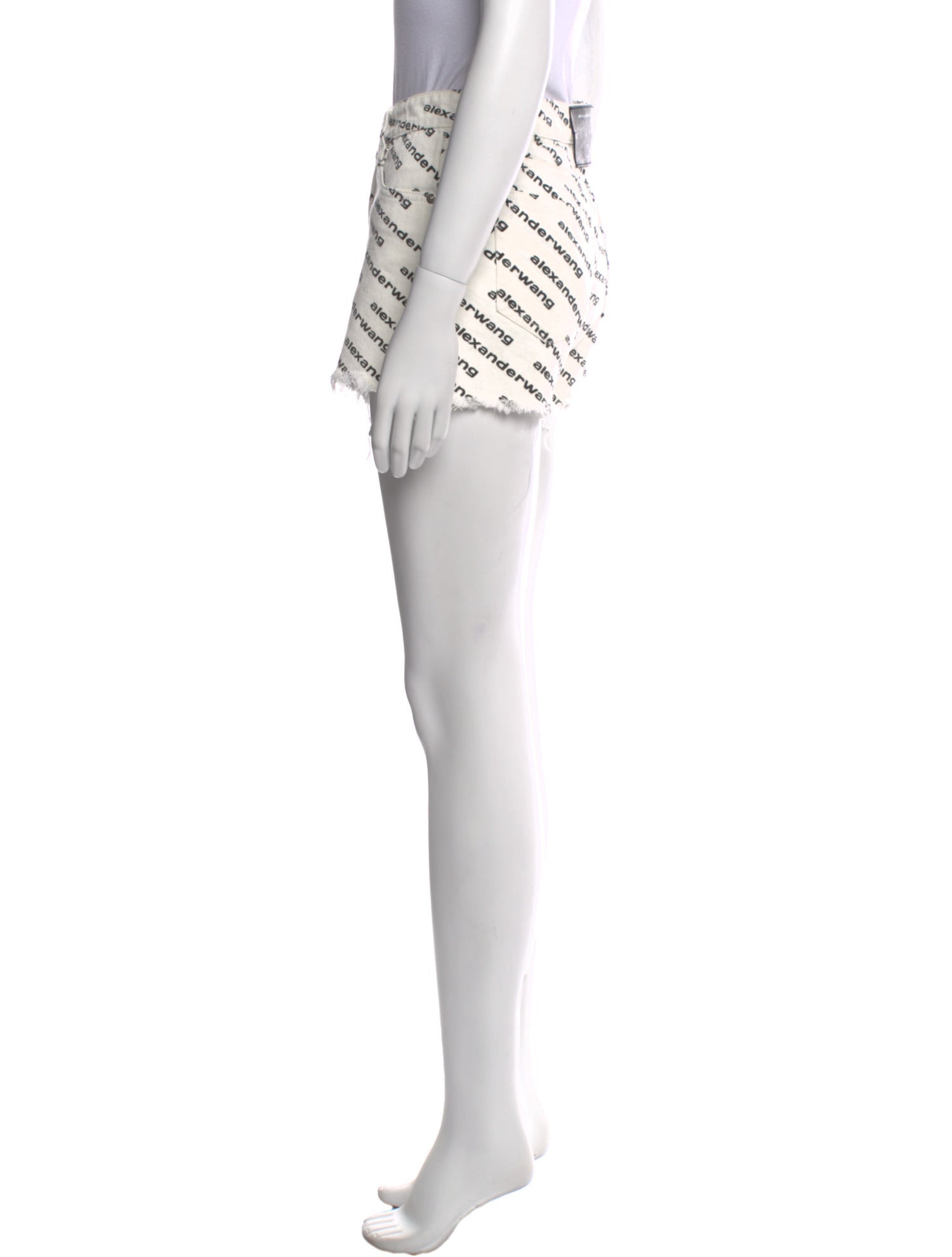 Alexander Wang Printed Mini Shorts