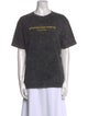 Alexander Wang Graphic Print Crew Neck T-Shirt