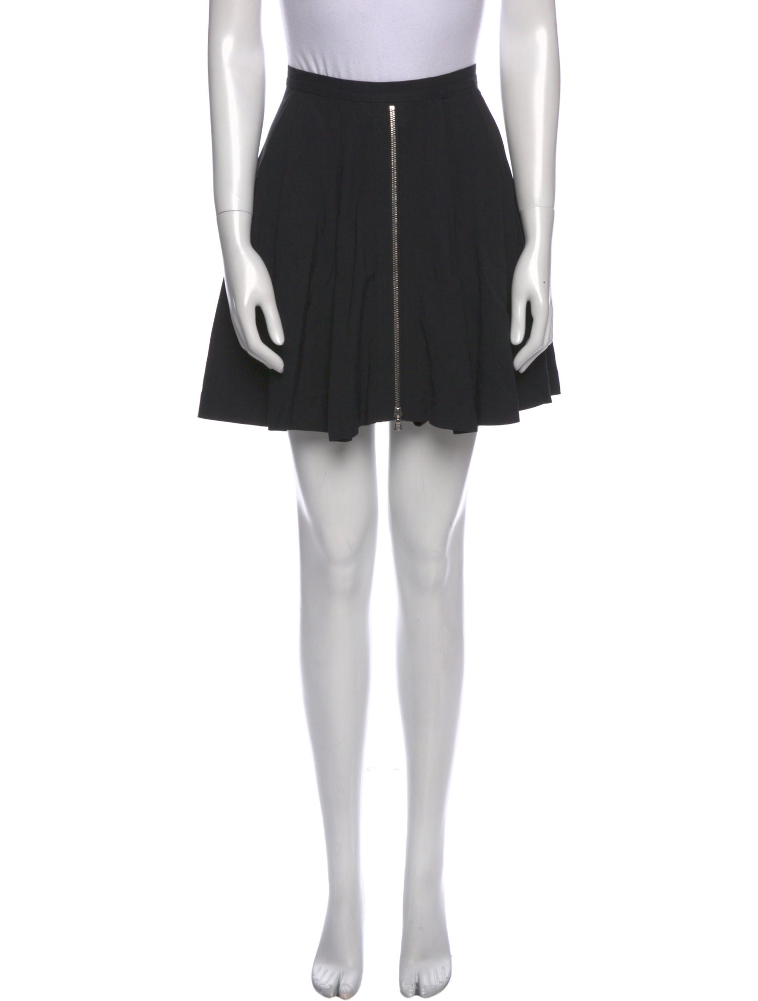 Alexander Wang Pleated Accents Mini Skirt