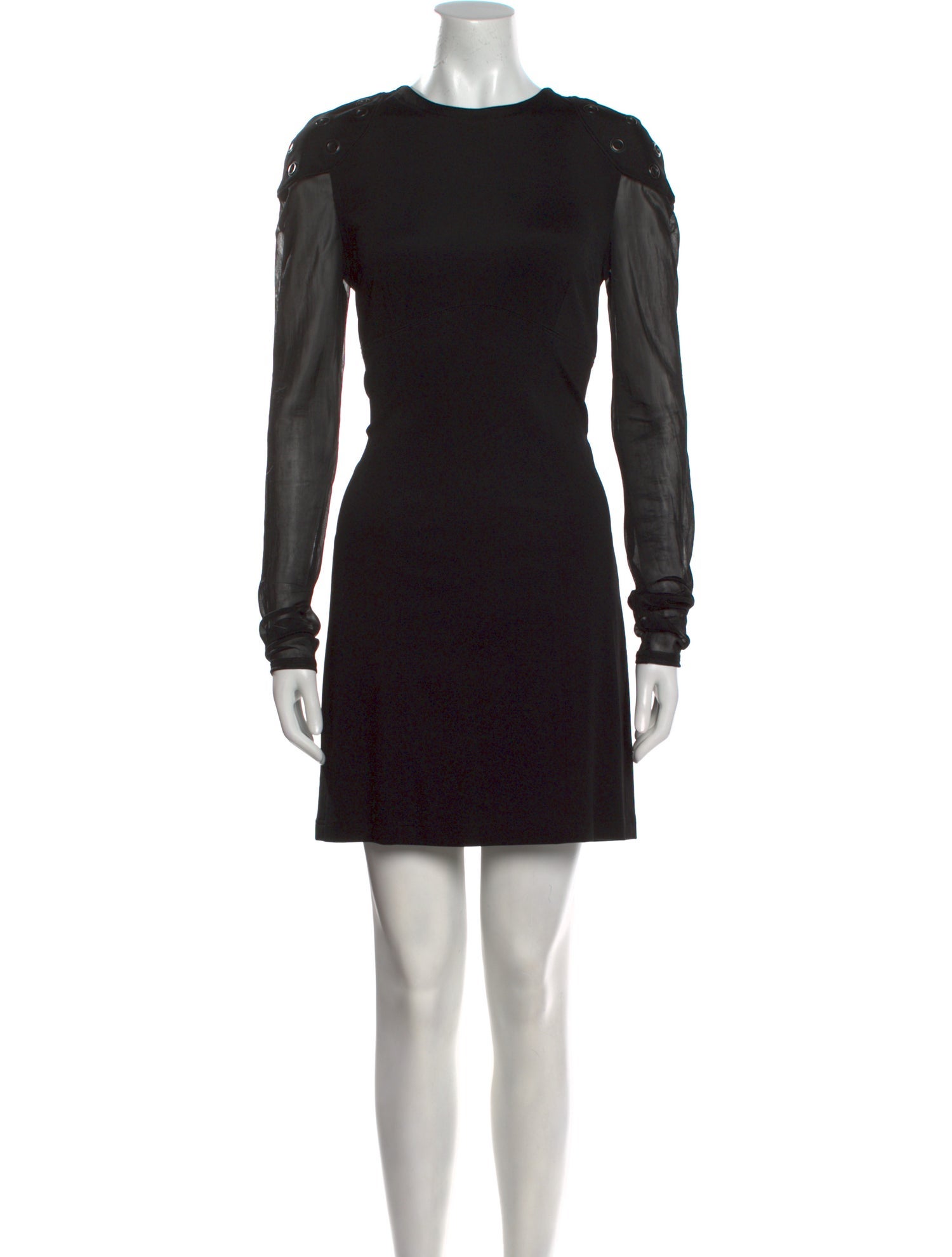 Alexander Wang Crew Neck Mini Dress