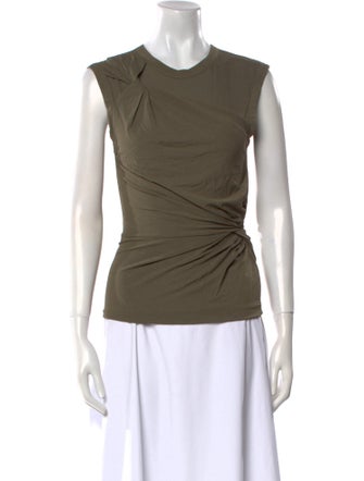 T by Alexander Wang Crew Neck Sleeveless Top