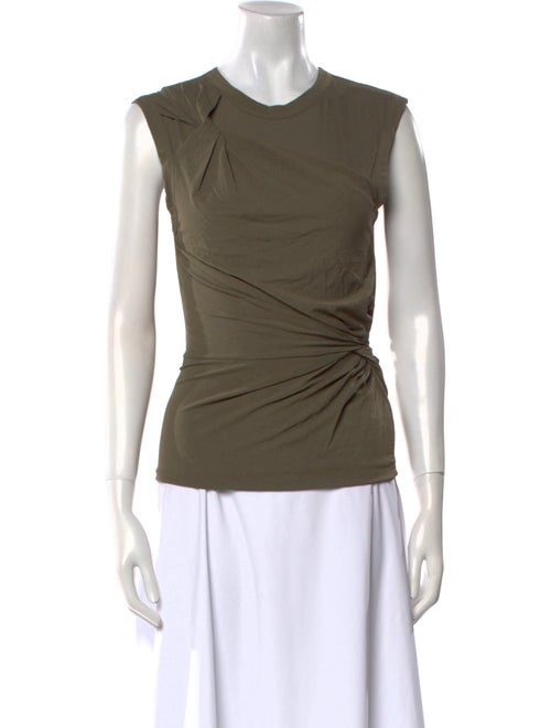 T by Alexander Wang Crew Neck Sleeveless Top