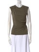 T by Alexander Wang Crew Neck Sleeveless Top