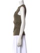 T by Alexander Wang Crew Neck Sleeveless Top